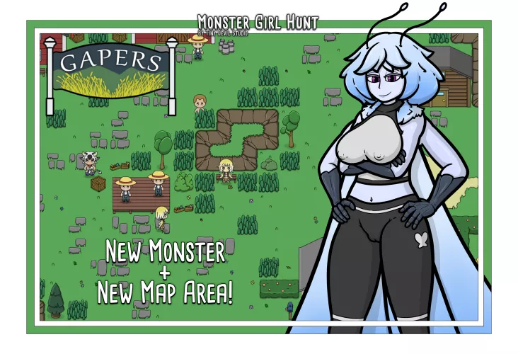 Monster Girl Hunt - New Map Area and New Girl!