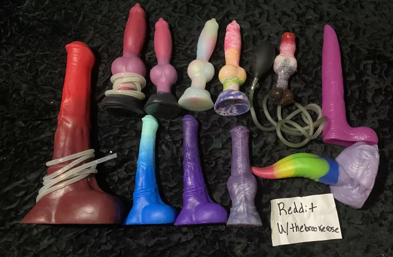 My collection. Can you tell which one I love most?😍