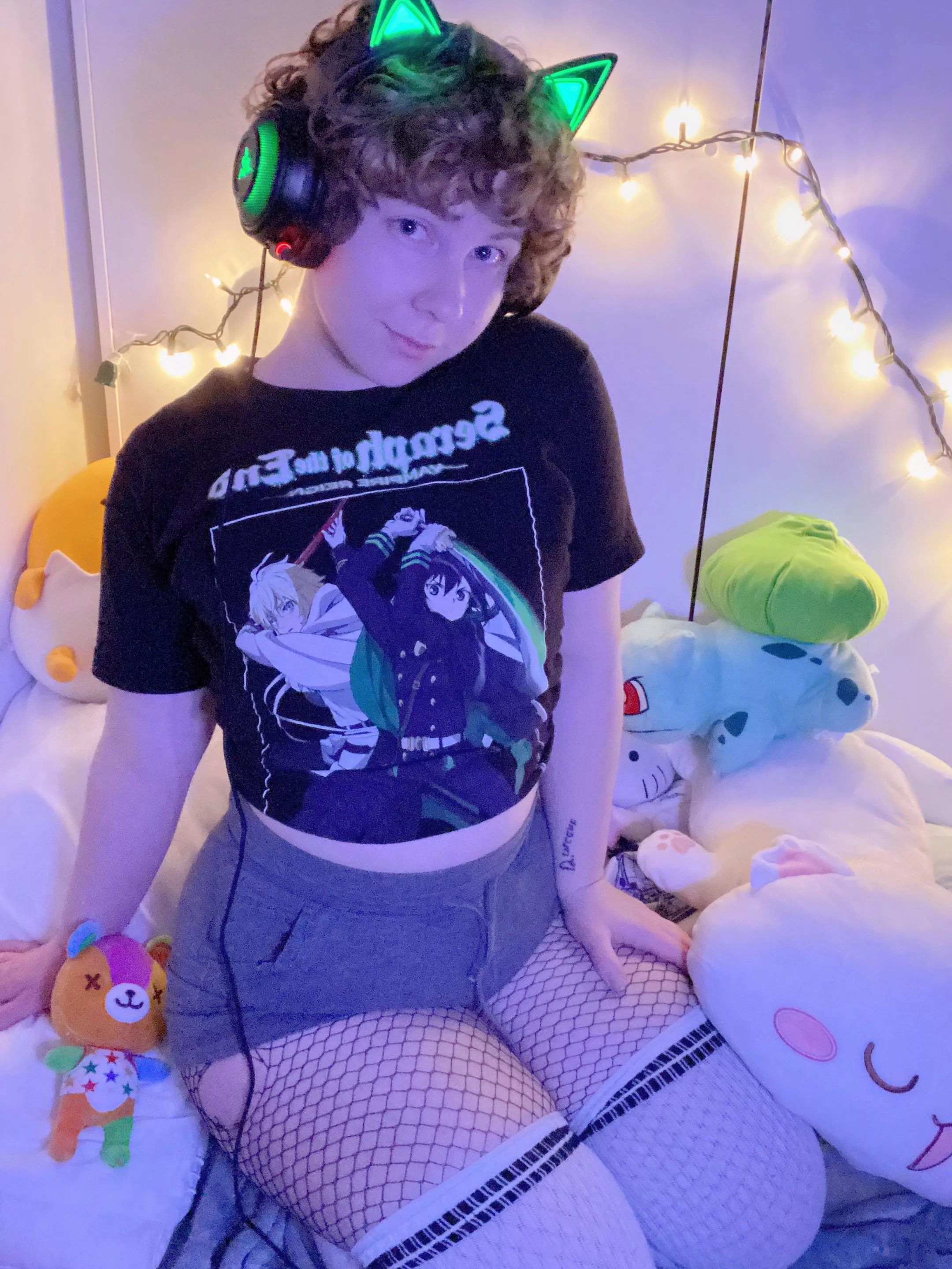 my cozy area to watch movies and play games :P