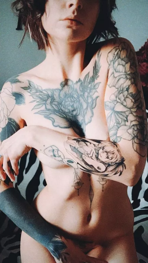 My tummy will look better covered in your cum 😏 [img]