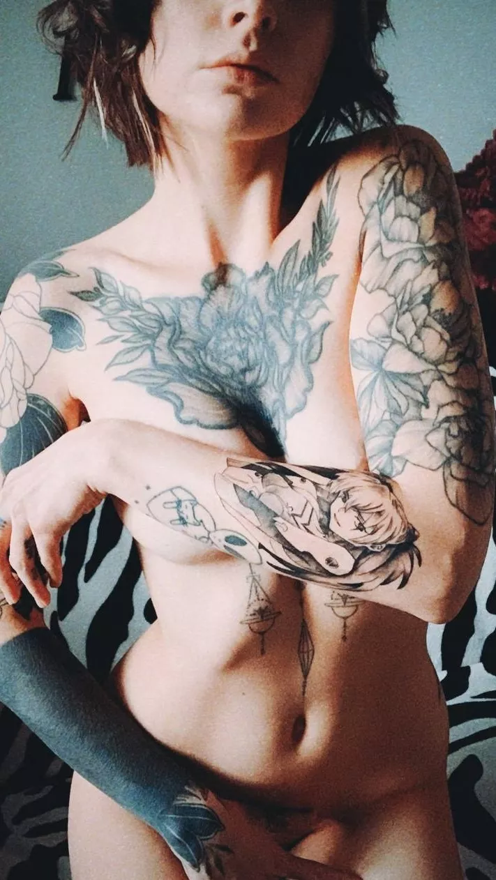 My tummy will look better covered in your cum 😏 [img]