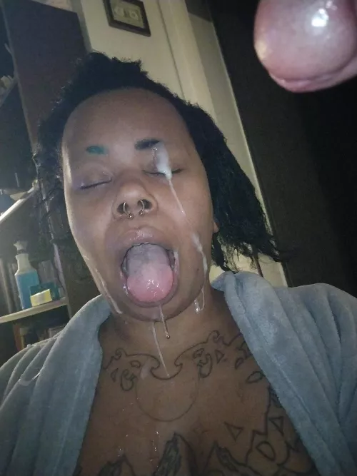 oh he came on me alright