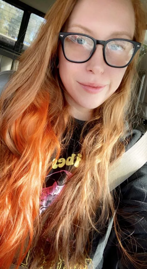 orange hair don’t care 💅🏻 🍊