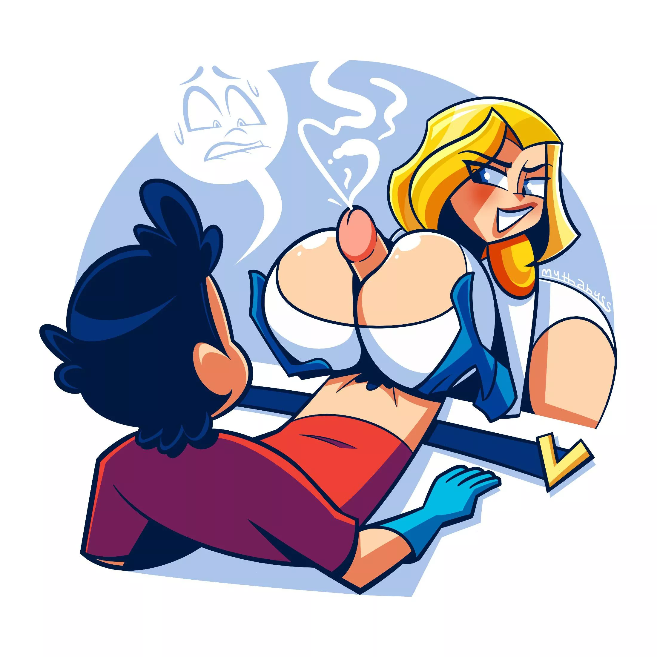 Power girl rewards you for helping her save the day