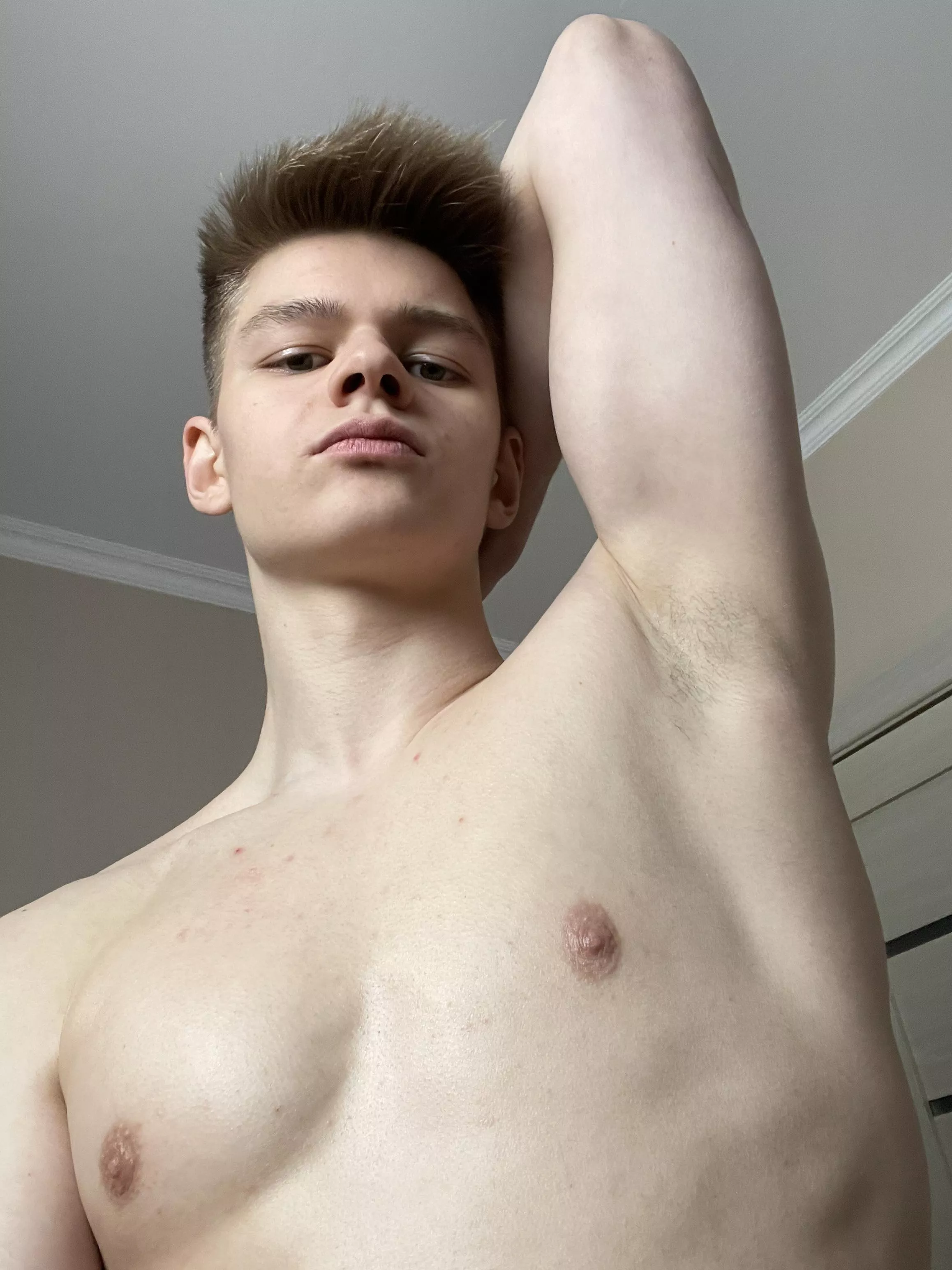 Sniff or lick it first, huh?