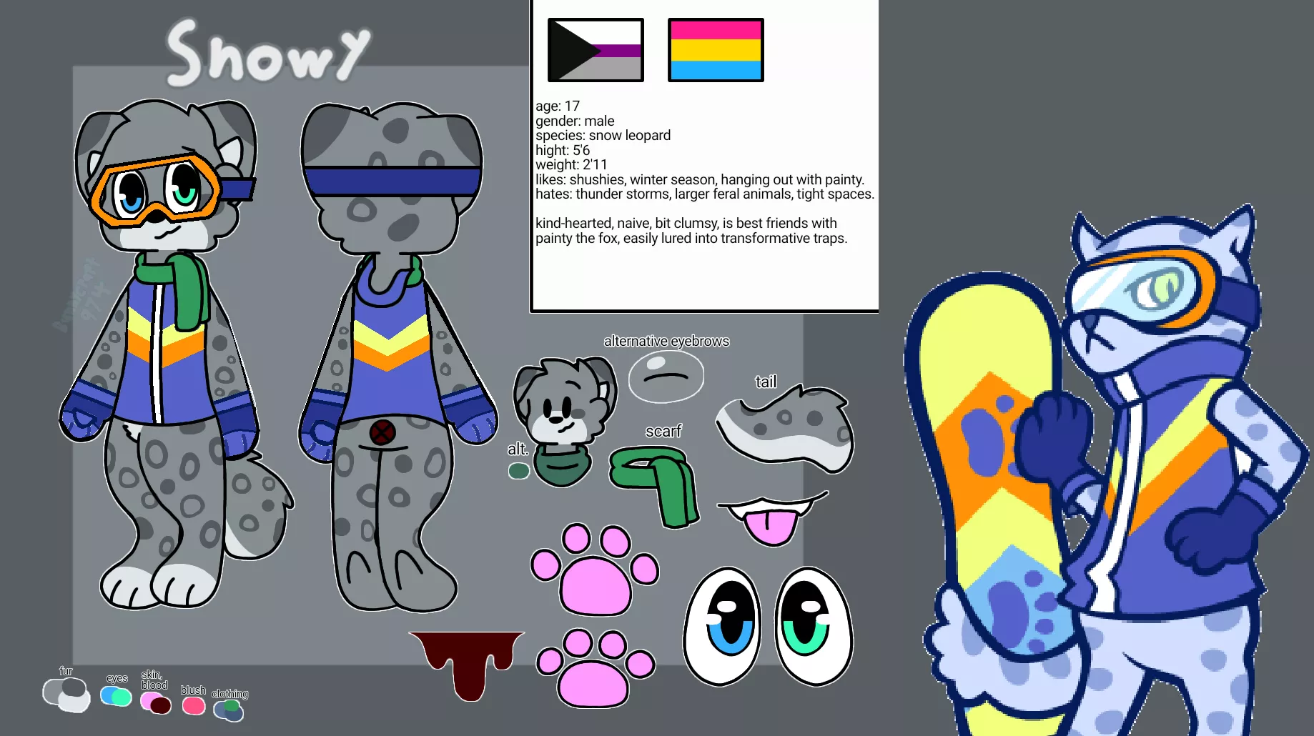 Snowy the Snowboarding Snep! (Remastered)