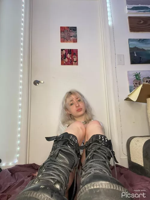 so youre into bb? with boots like these, how wouldnt you be