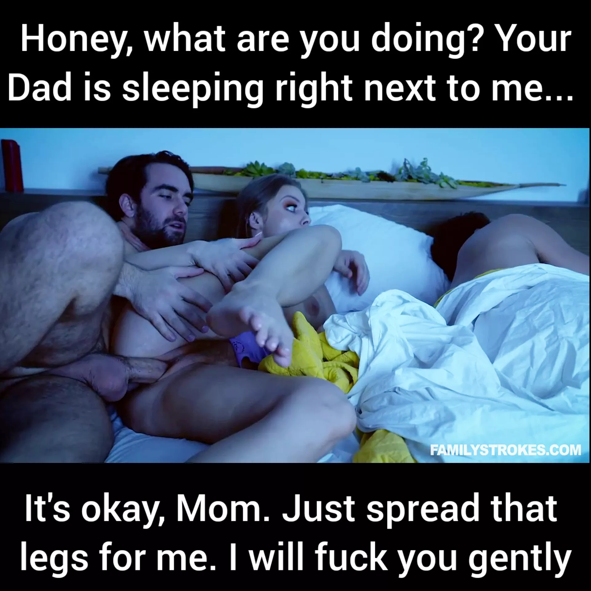 Son is getting bolder by the day.