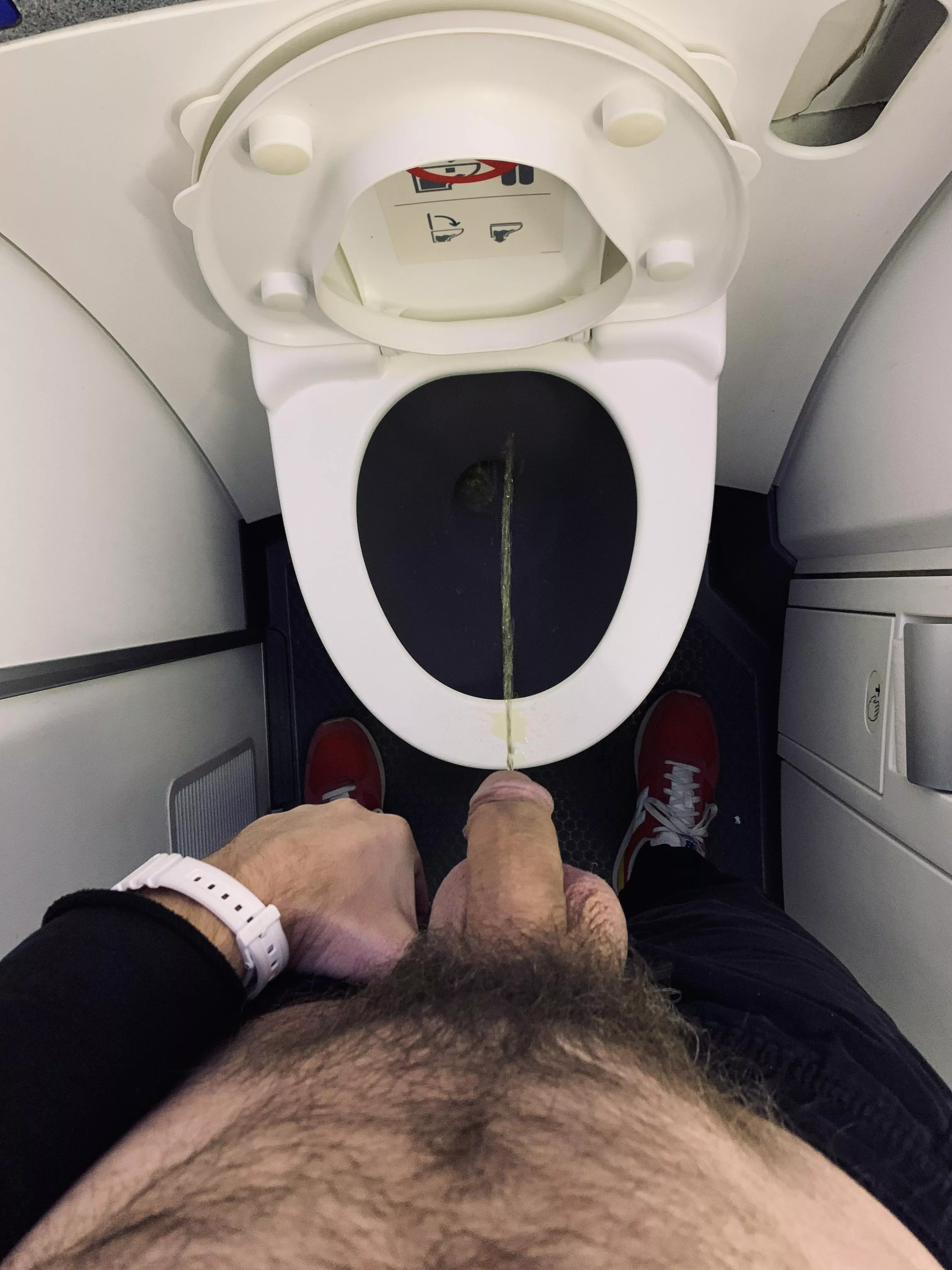 The obligatory airplane selfie...