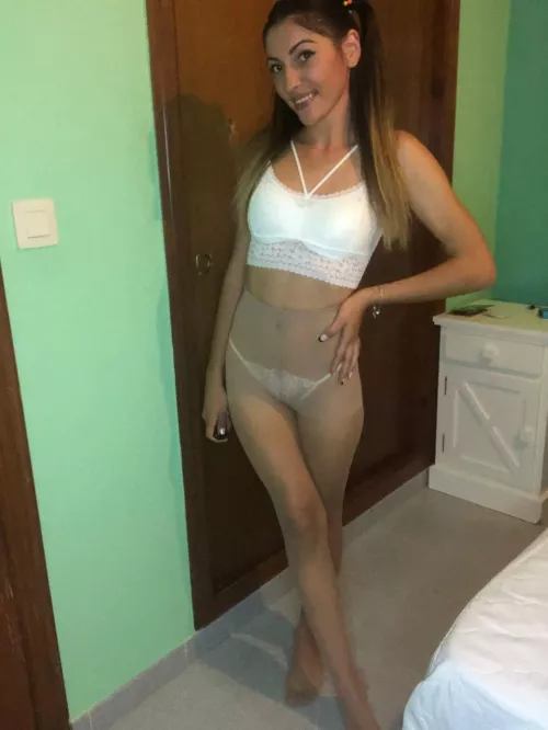 This pantyhouse makes me feel sexy