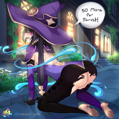 What could she possibly need all that Mora for? [Art: Marurei]