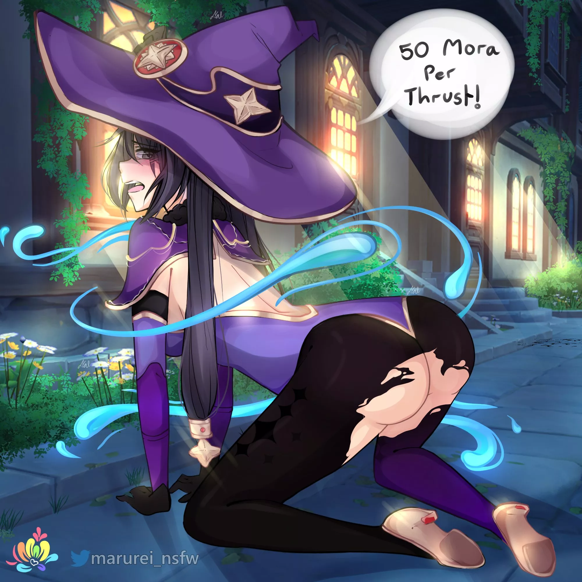 What could she possibly need all that Mora for? [Art: Marurei]