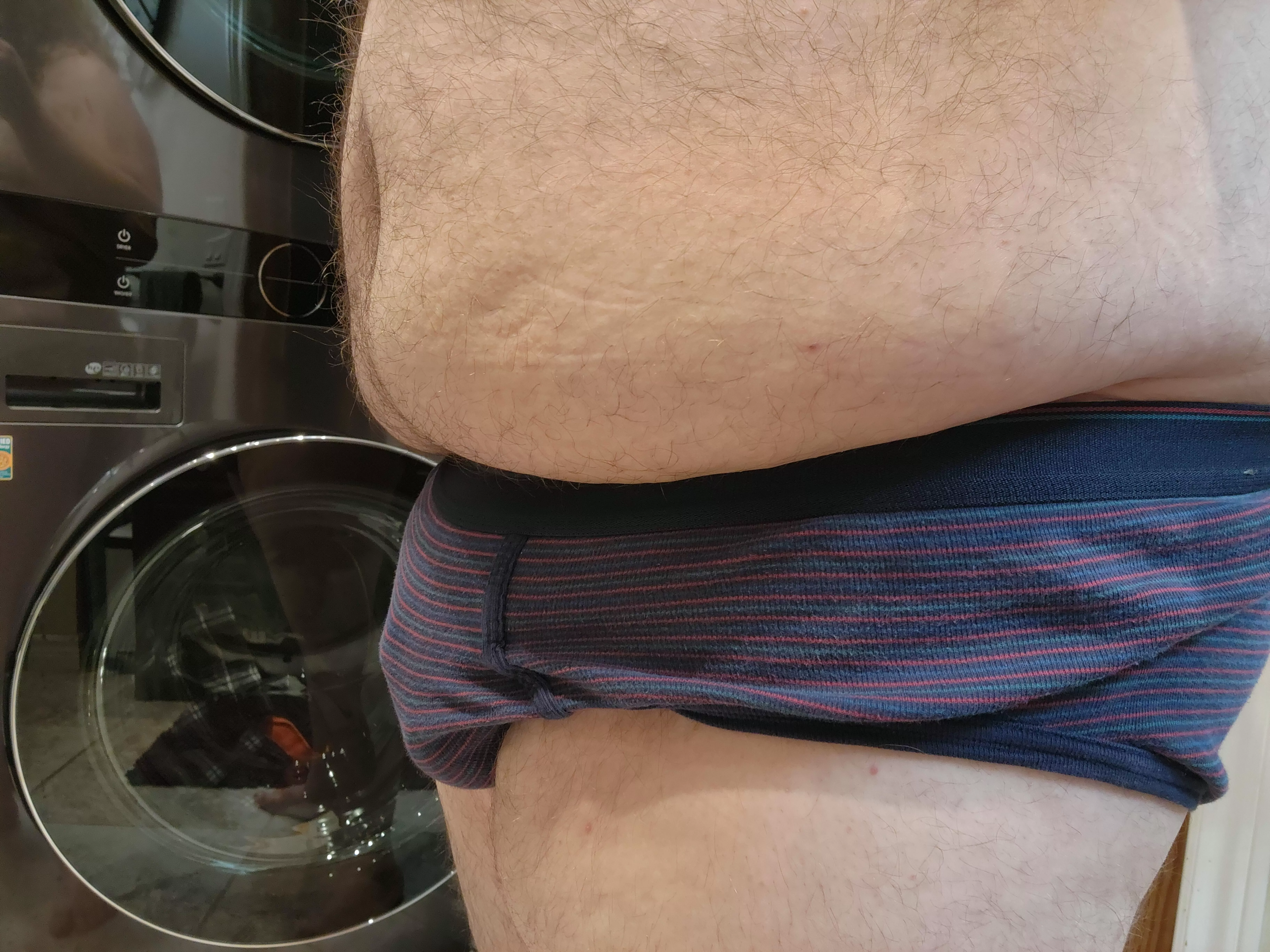 What else does one wear on laundry day?