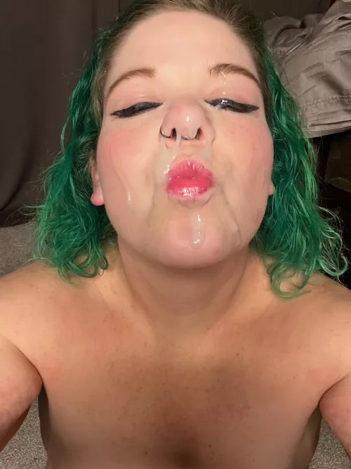 When hubby promises you an extra thick surprise