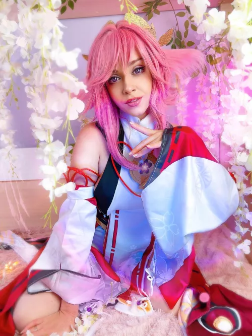 Yae Miko from Genshin Impact by Erica Jones