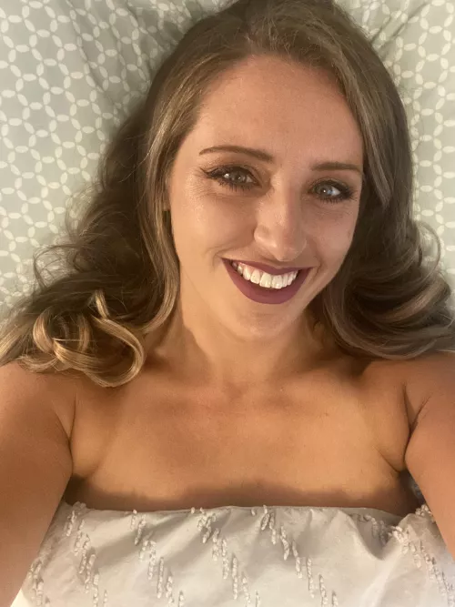 36F how would you go to work if I was in bed like this?