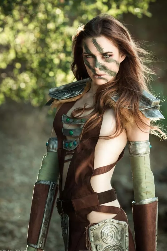 Aela the Huntress Cosplay [X-Post from /r/Skyrim, by user ChrisHardwick]