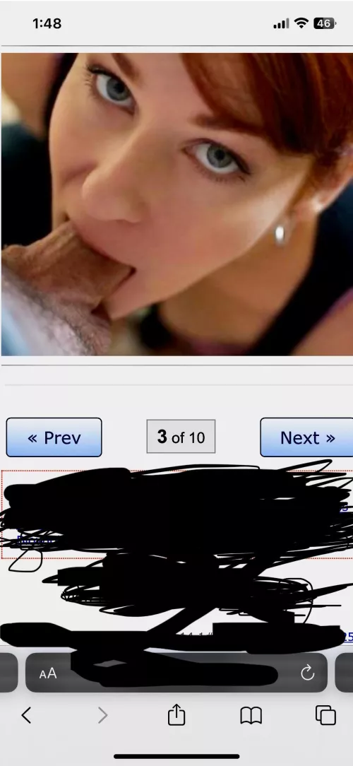 Anyone know who this redhead is