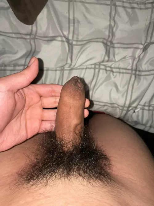 Anyone wanna compare with a straight male and see how thick this cock gets when hard