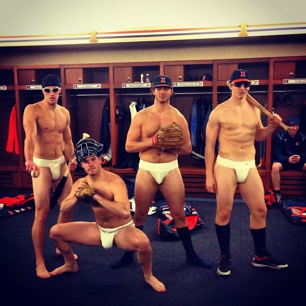Baseball locker room
