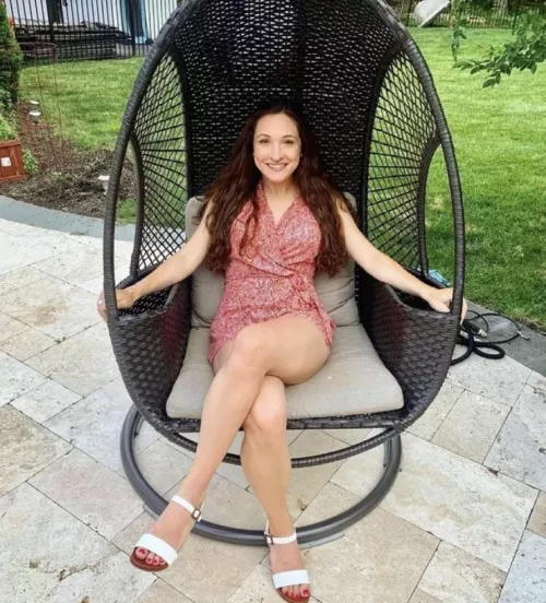 Beautiful smile and thighs