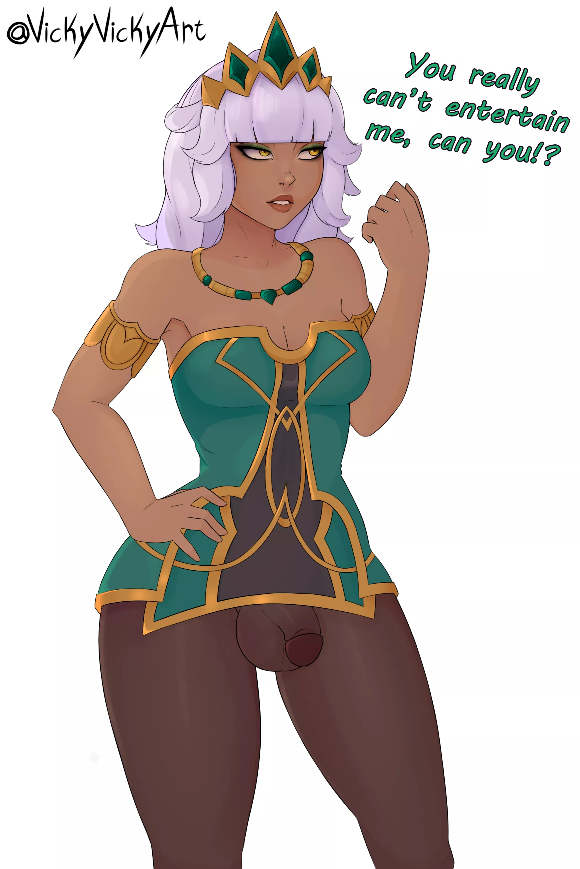 Bored Qiyana (VickyVickyArt)