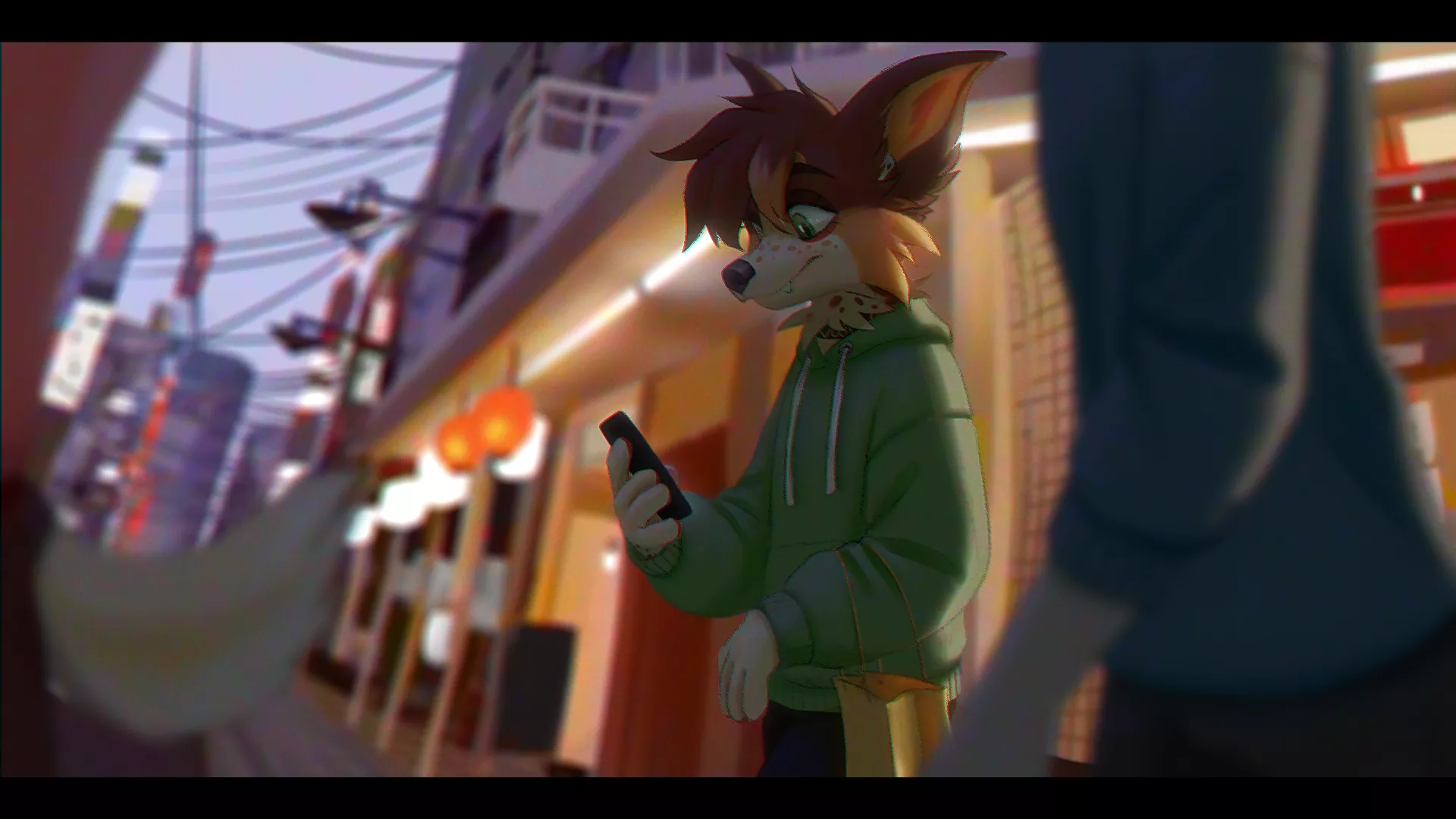 Chill City Life (art by me @Sancosity on Twitter)