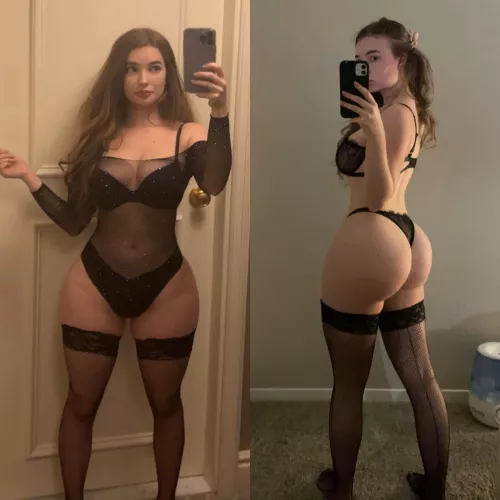 Do I look better from the front or back?