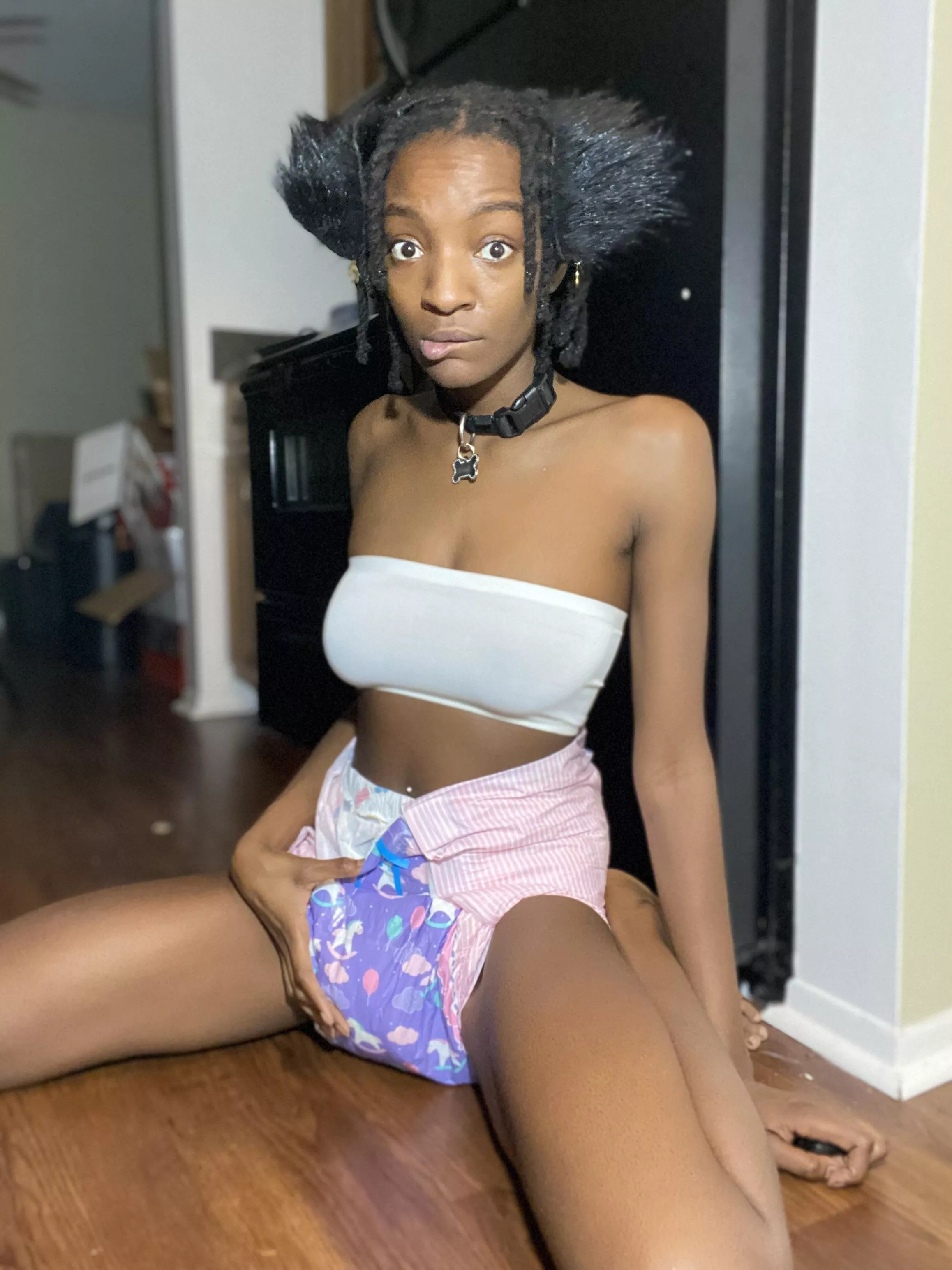 Doubled diapered today so I don’t have to worry about peeing my pants at school again!! I just hope my bullies don’t notice.🥺😭