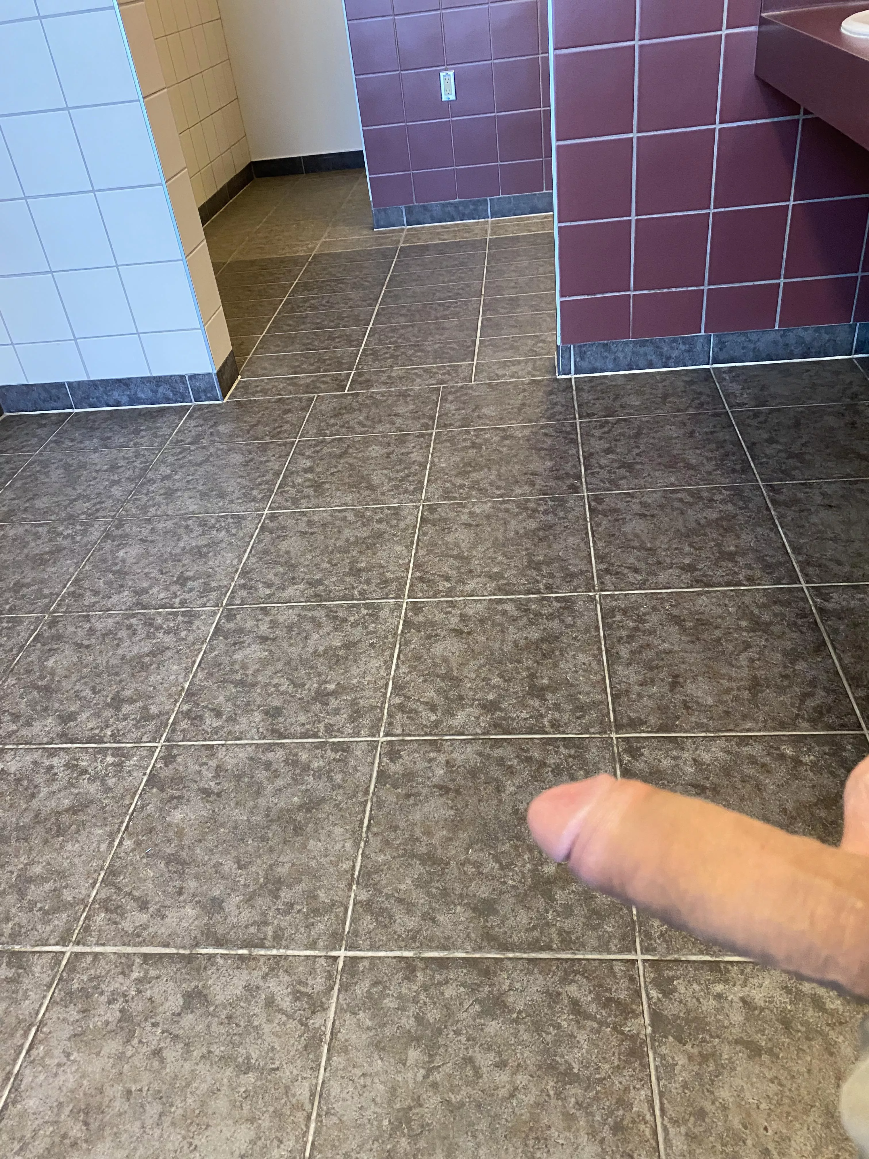 Exposed my uncut cock to anyone who came in…still nothing. [OC]