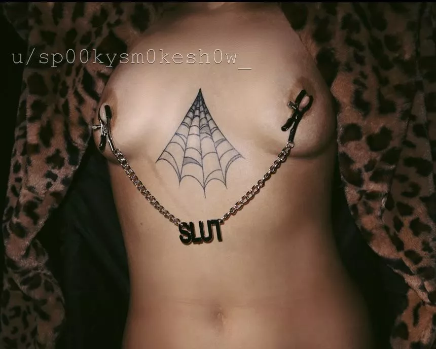 [f] daddy told me to dress respectful, so I showed up wearing nothing but these clamps under my jacket. What should my punishment be?