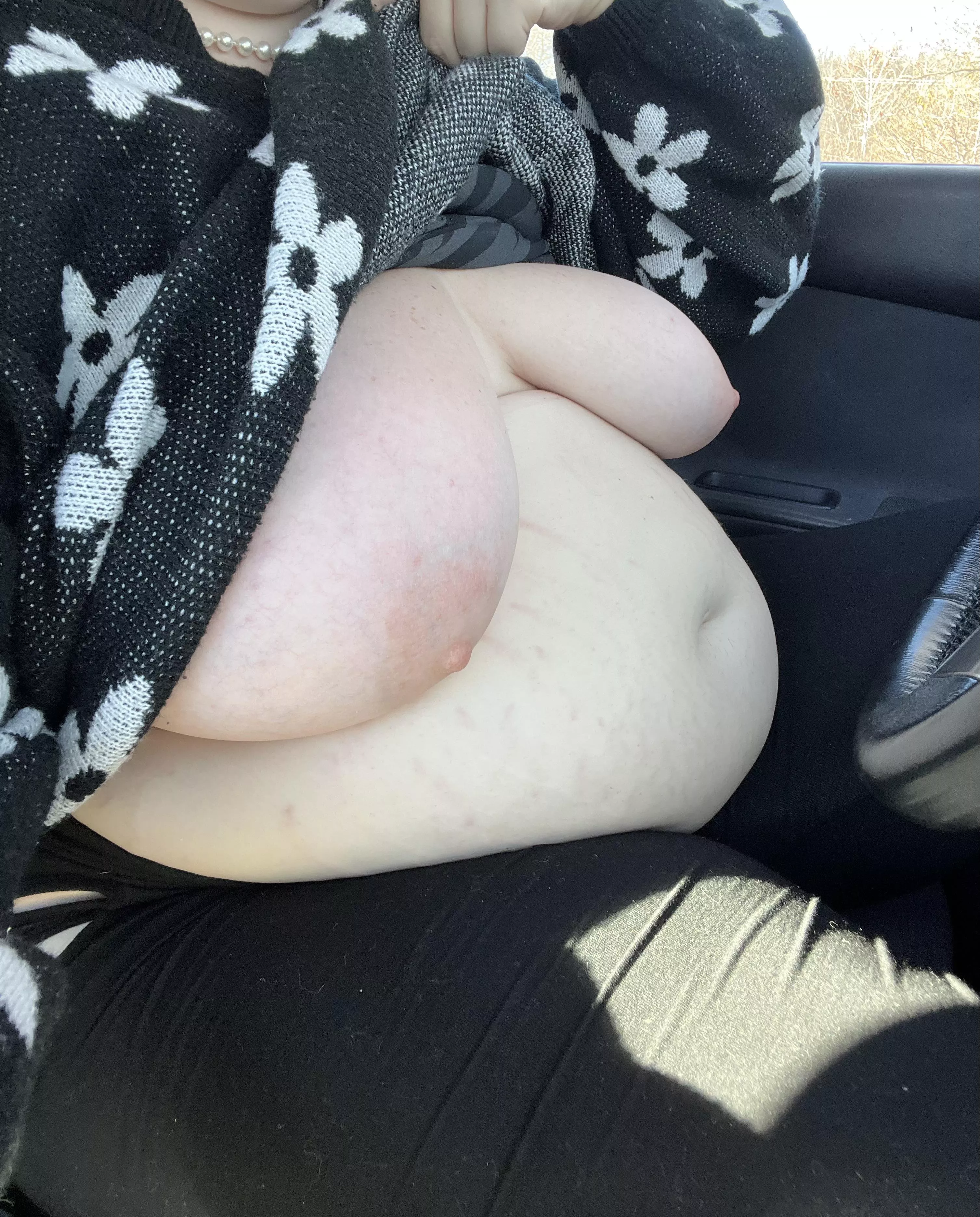 fat cow exposed in public!