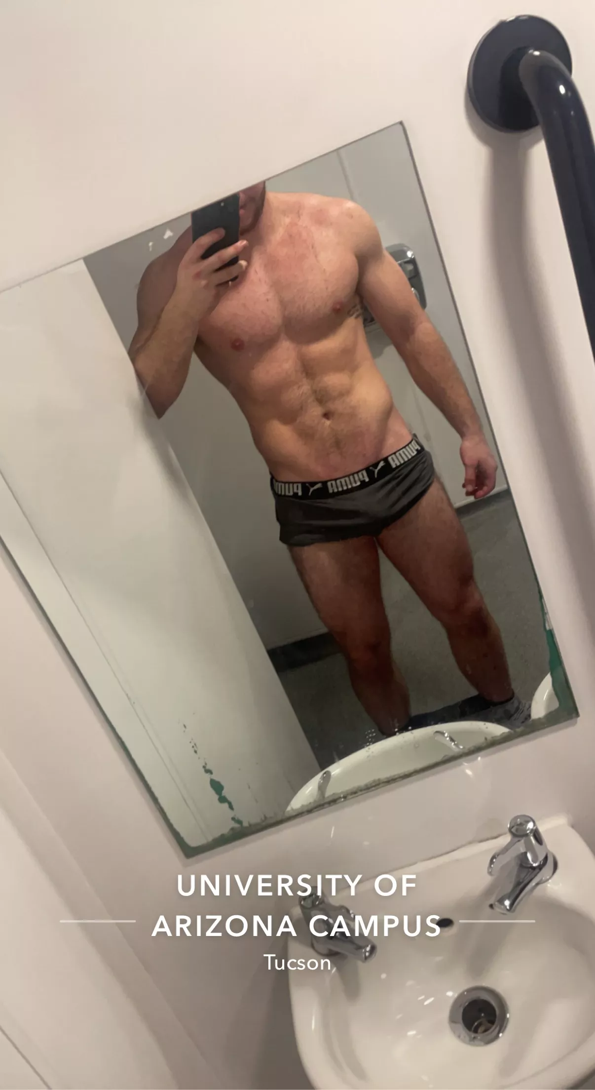 Feeling good after a pumped working out 😈