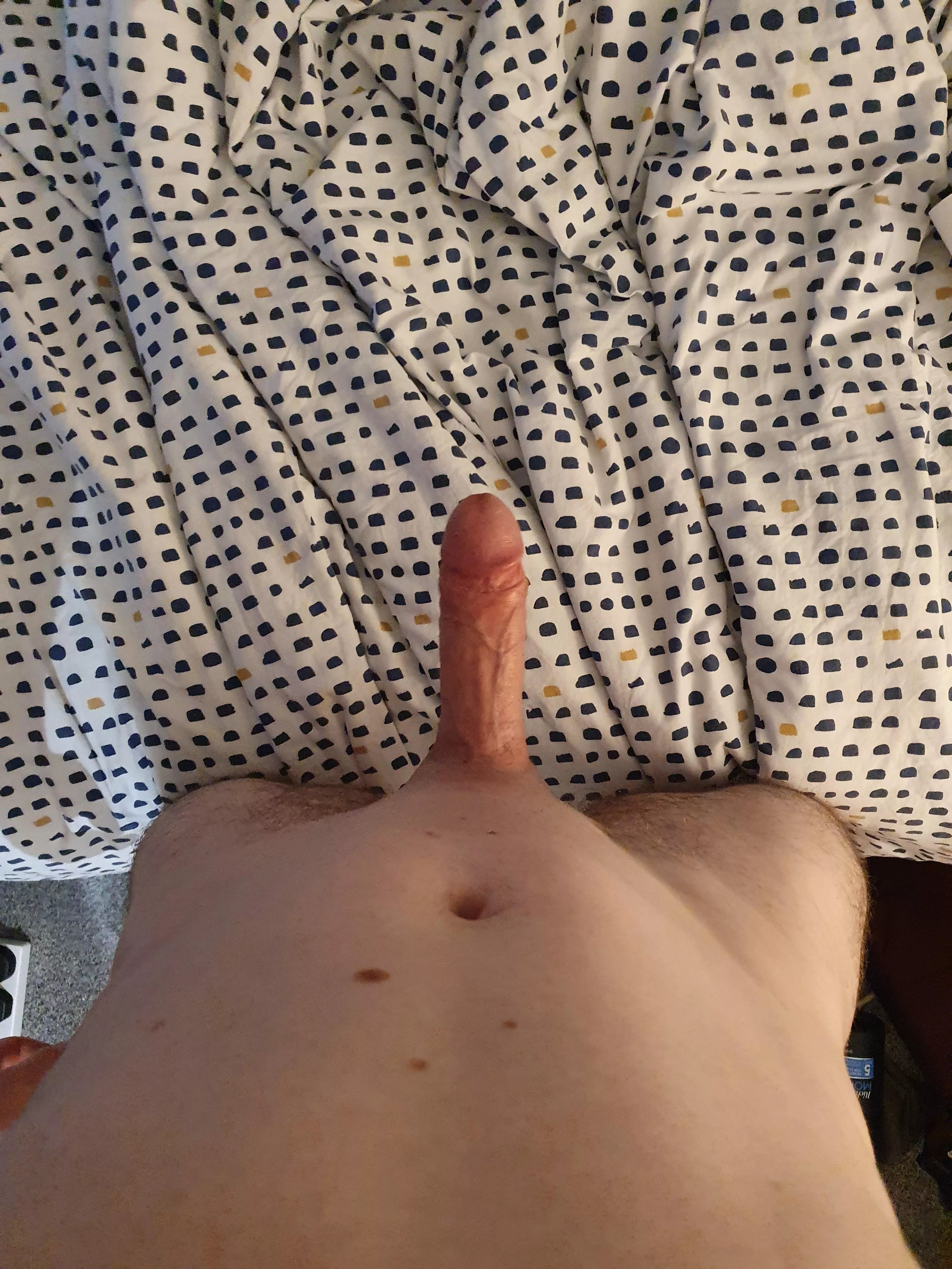 Feeling hard and horny