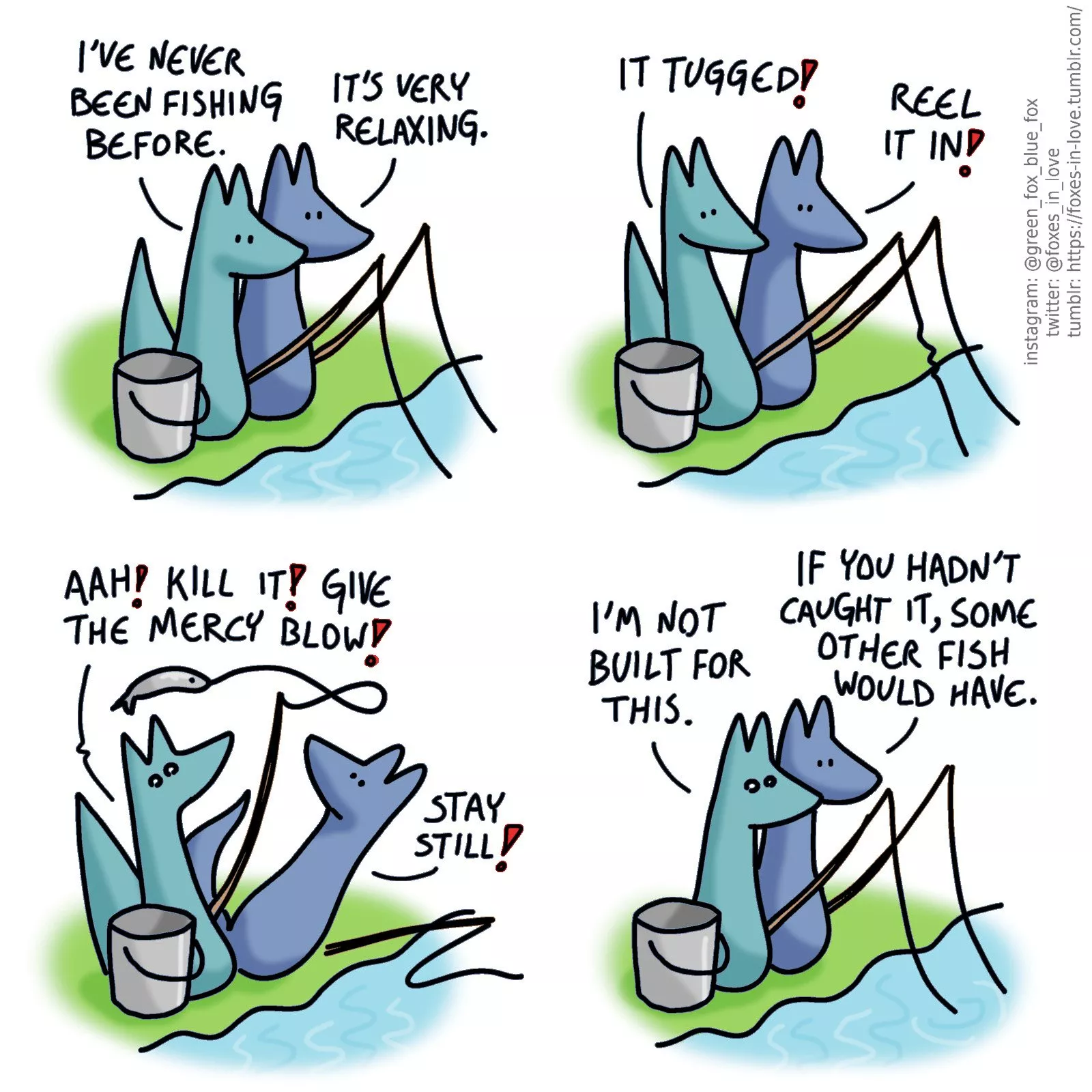 Fishing (FoxesInLove)