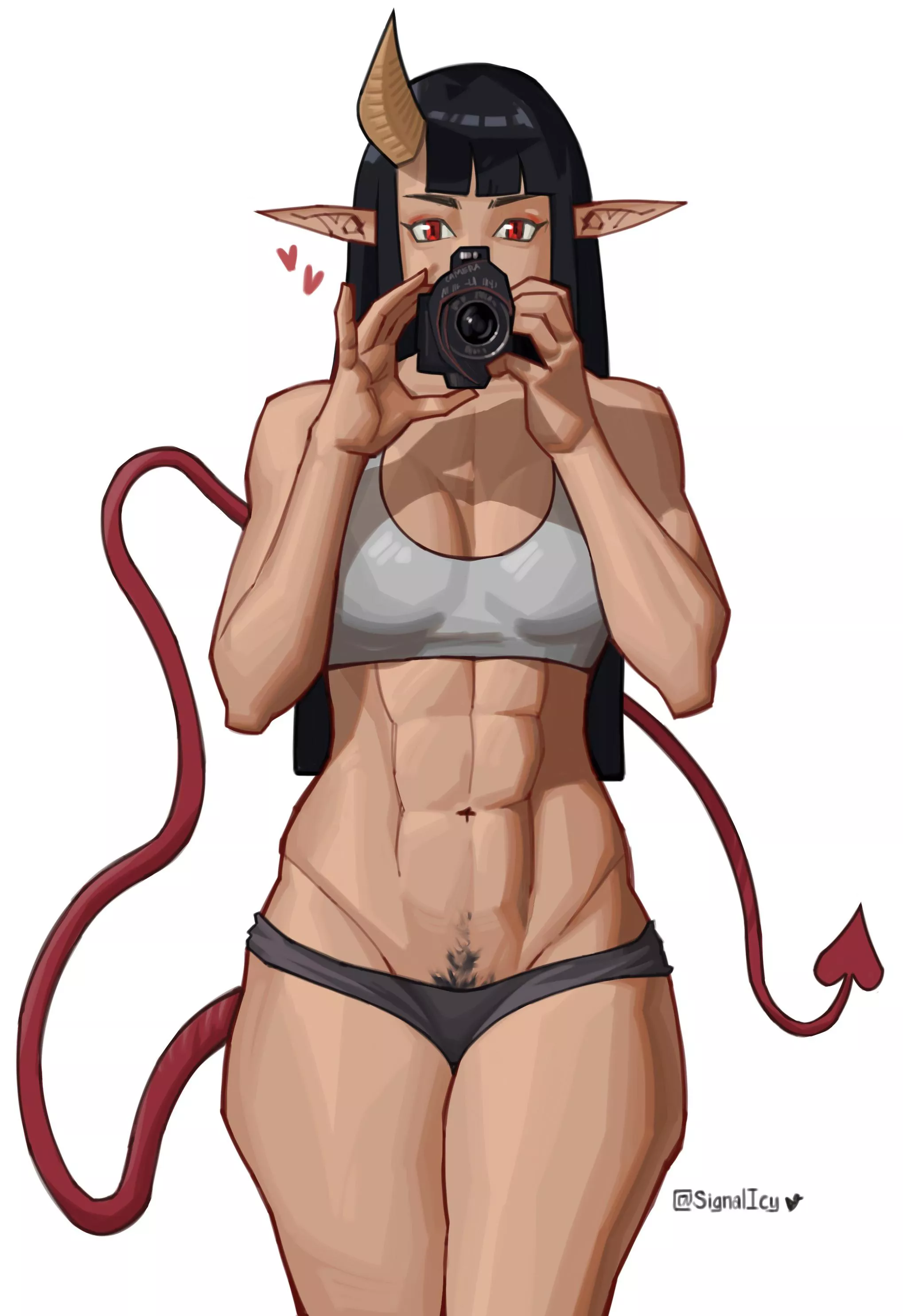 Fit Demoness (My Art) [Original]