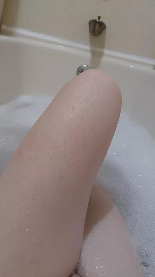 Freckles and bubbles.