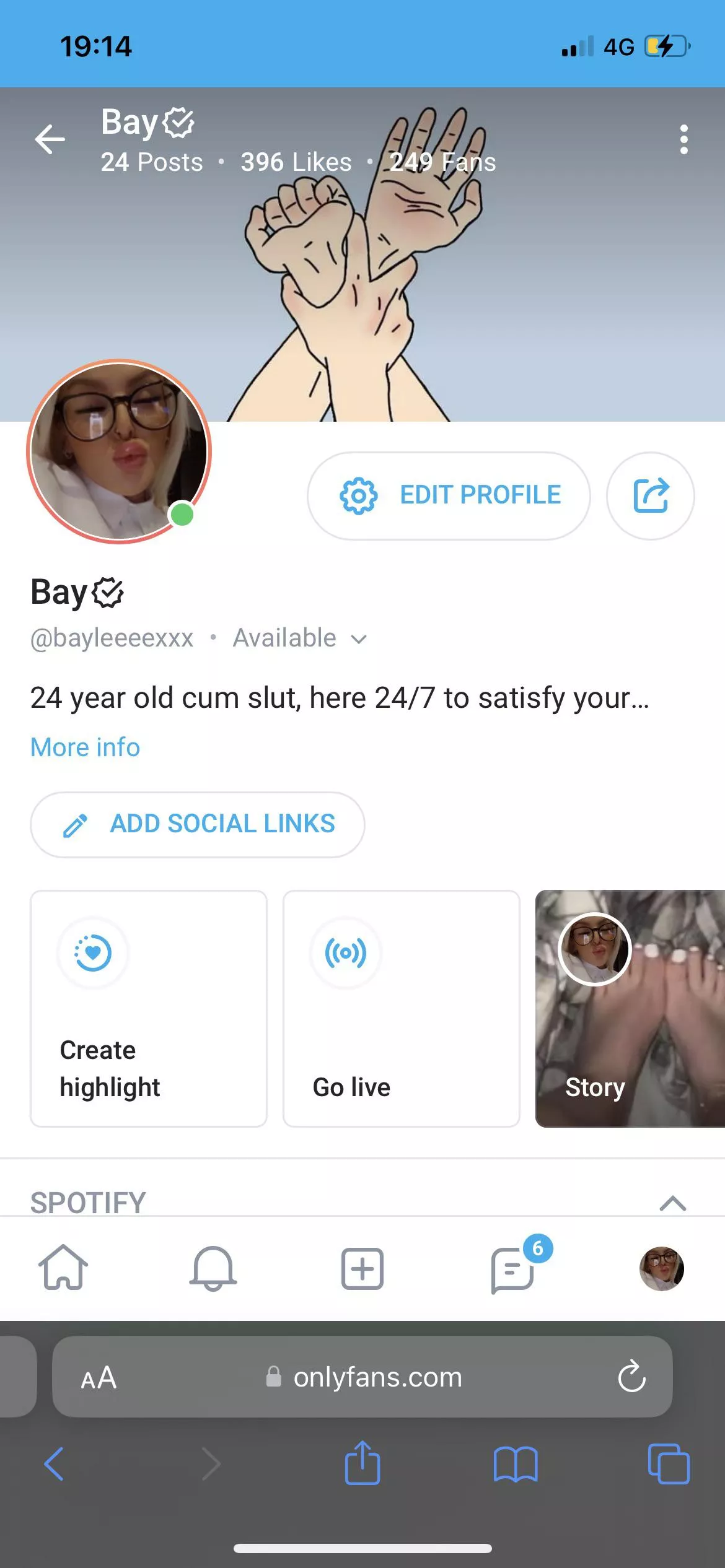 Free OF - come and find me for a play