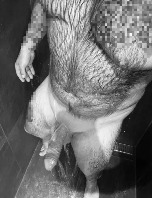 Fresh from the shower