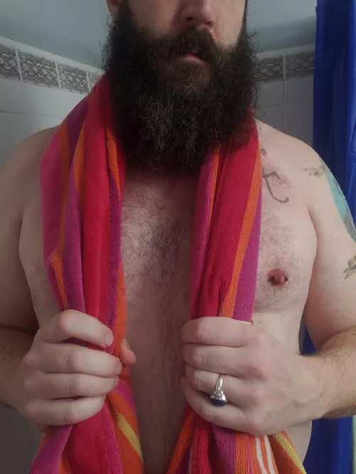 Fresh out of the shower