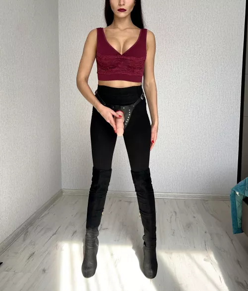 Get used to Mommy’s dick now, I’ve been wanting to size up!