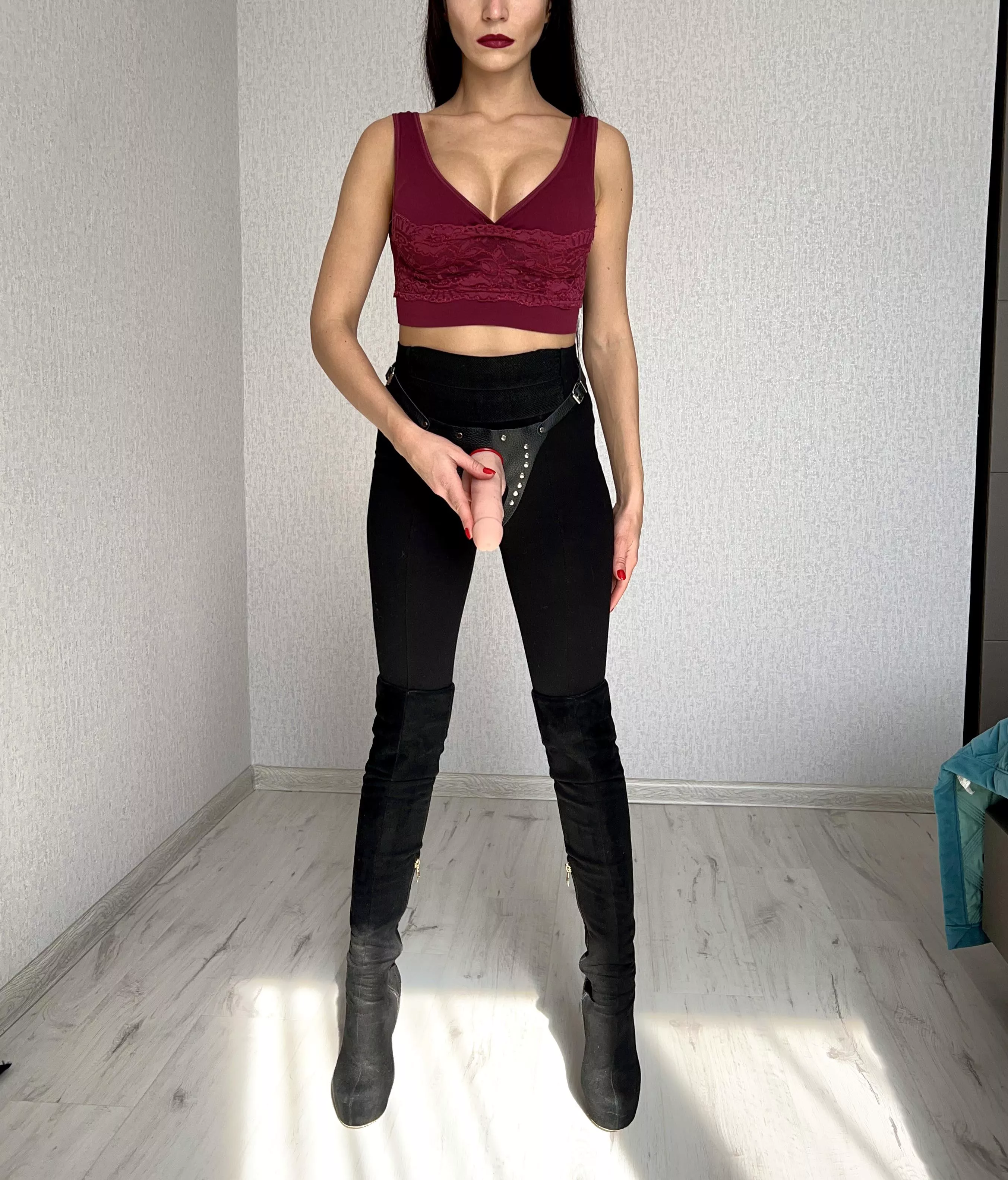 Get used to Mommy’s dick now, I’ve been wanting to size up!