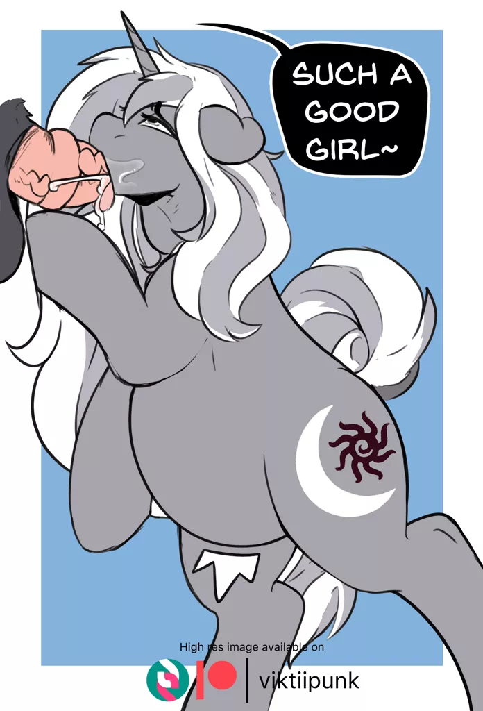 Good mare getting cumflated (Viktiipunk)