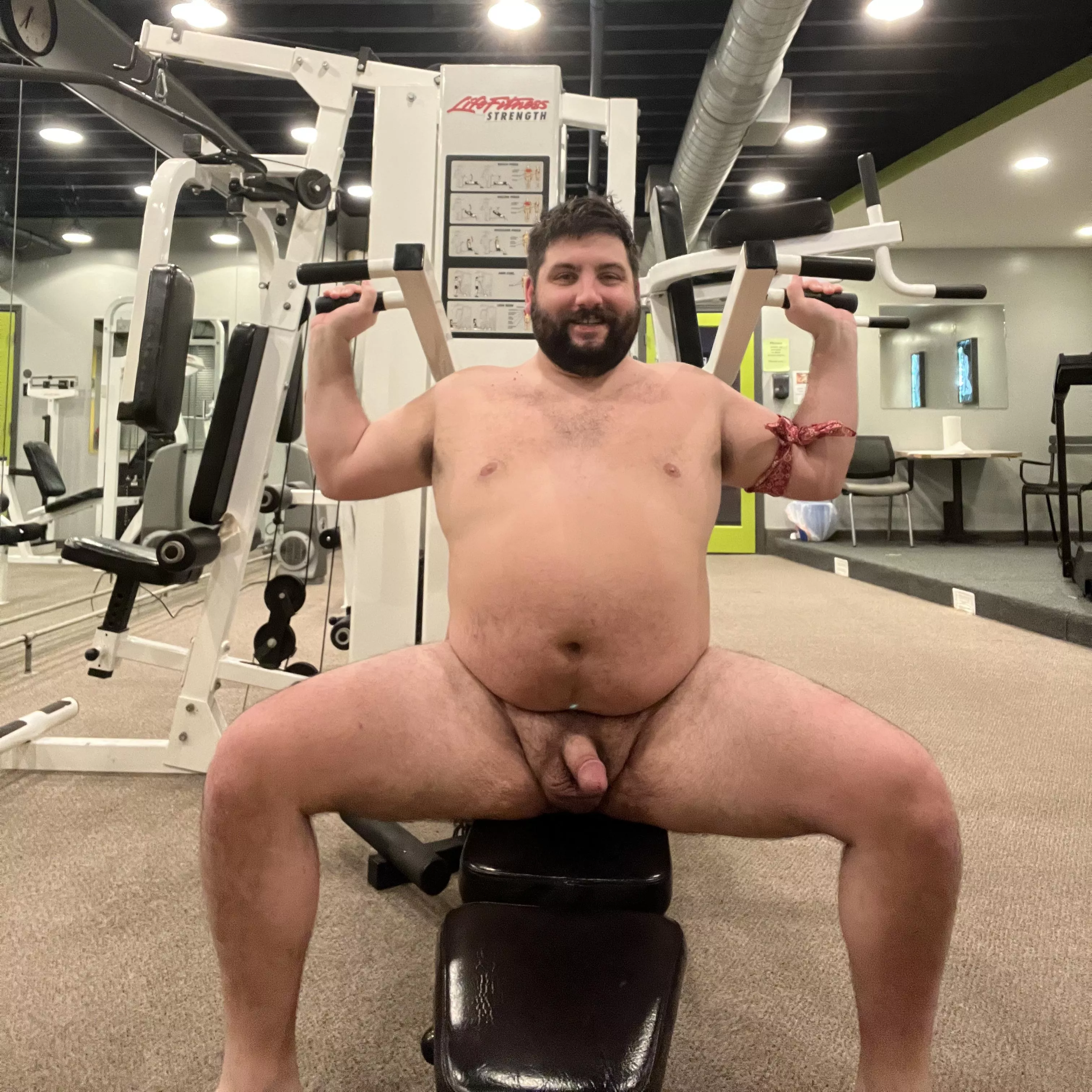 Got in a workout at the gym 😈 Let me know what else I should do