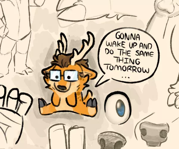 He just like me fr (art by me)