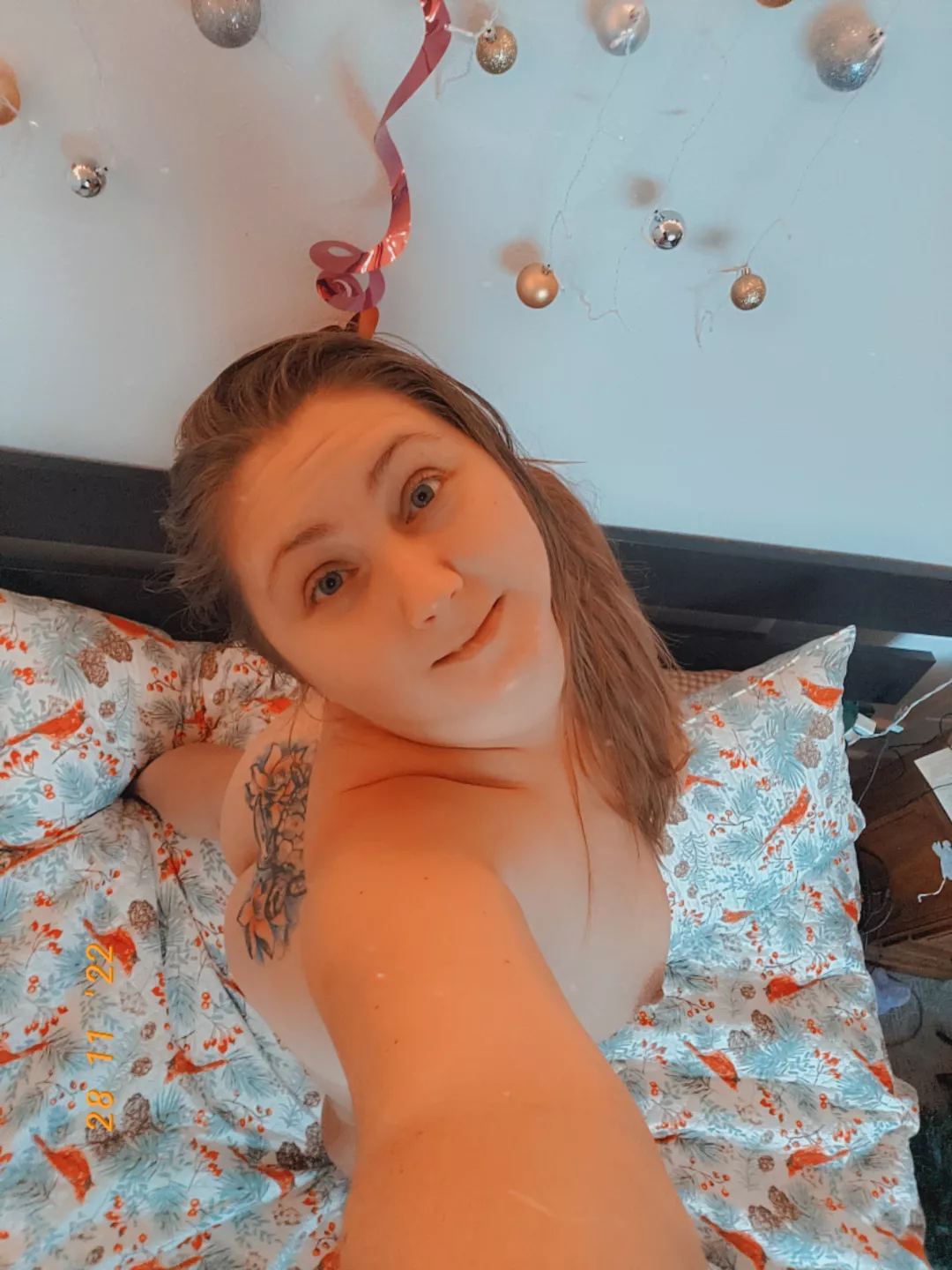 I always walk around the house naked!