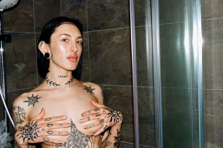 I enjoy playing with my breasts