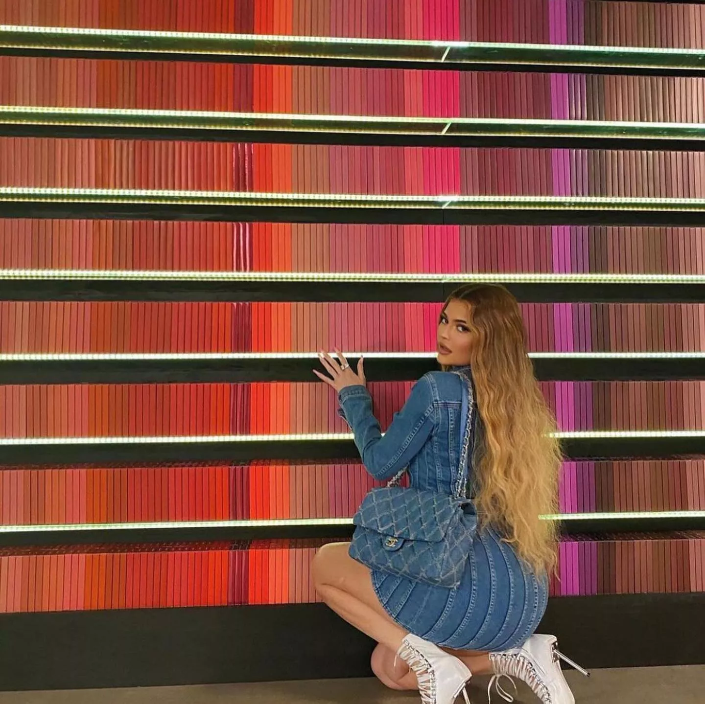 In all-blue (IG post)