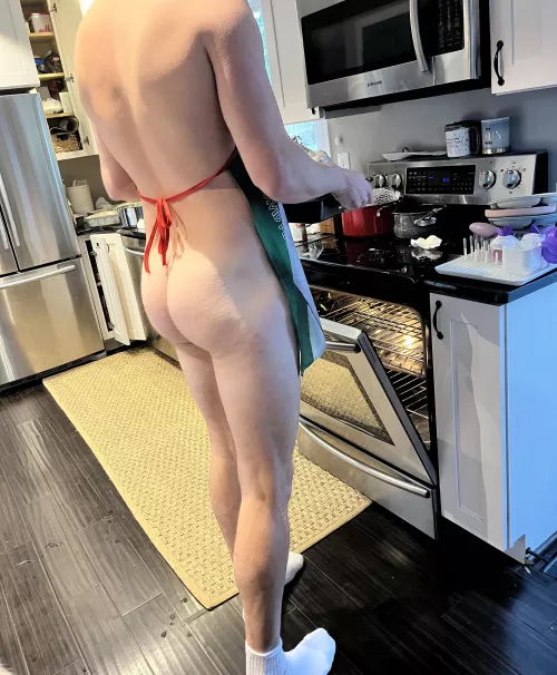 It was hot in my kitchen