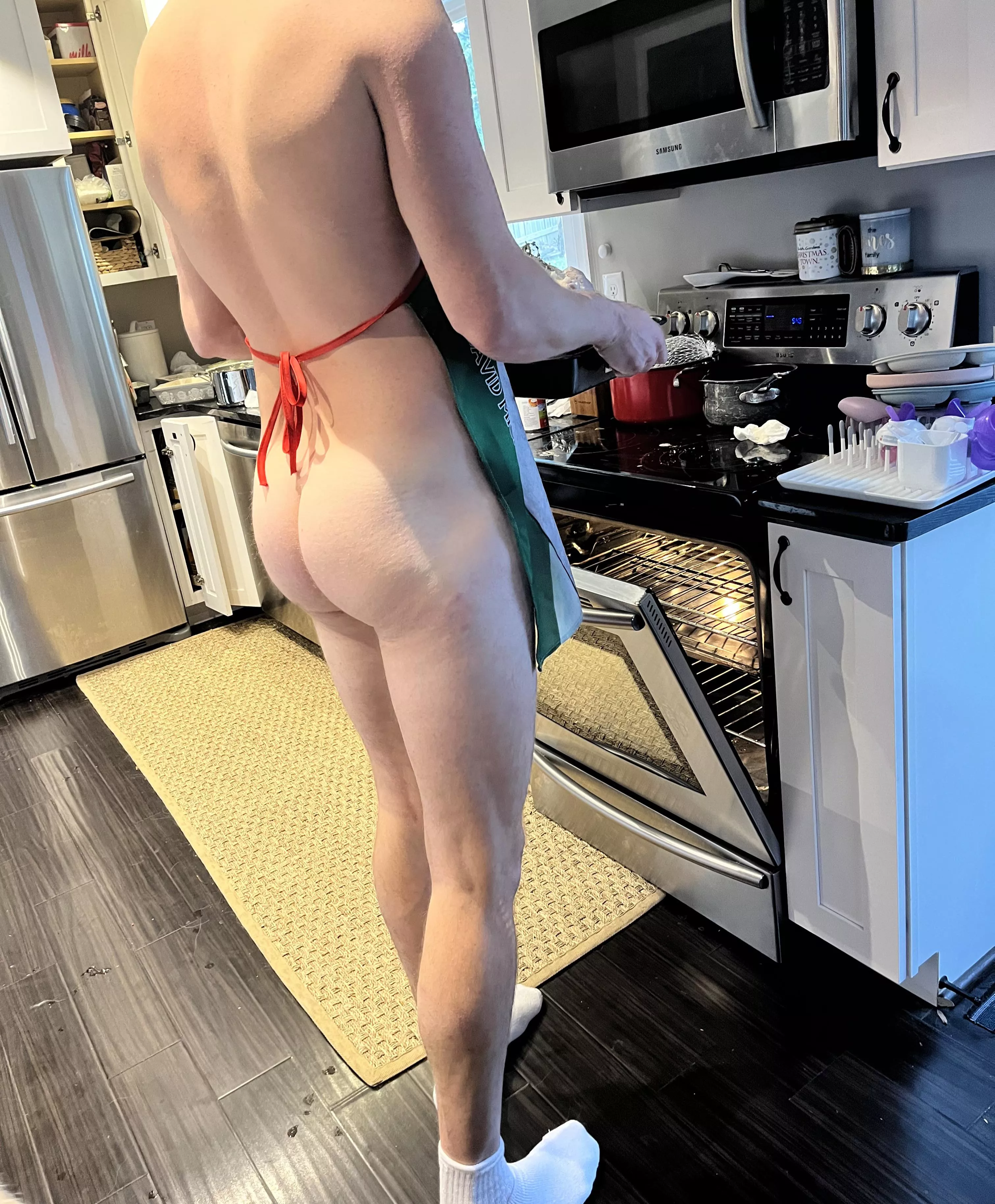 It was hot in my kitchen